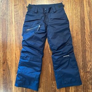 Patagonia Snowshot Pants Size XS(5-6) Navy